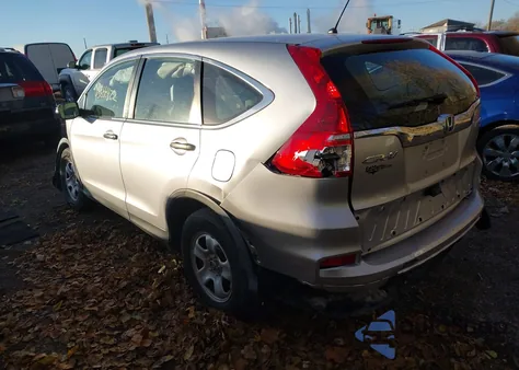 2016 Honda Cr-V Lx from USA, damaged, VIN 2HKRM4H39GH643719